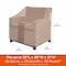 Modern Leisure Monterey Patio Lounge Chair Cover, 35 in. L x 38 in. W x 31 in. H, Beige 2902 - alternate 2